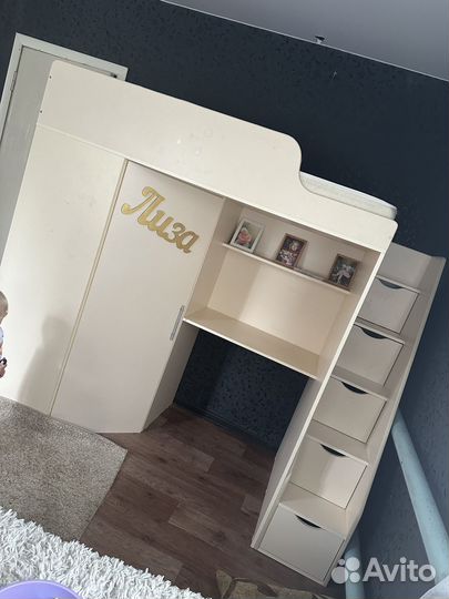 Детская кровать чердак