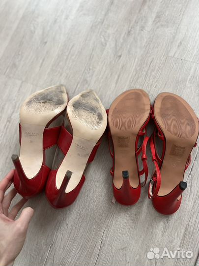 Туфли, босоножки zara 38 размер