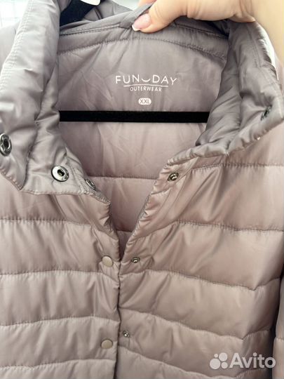 Пальто демисезонное xxl