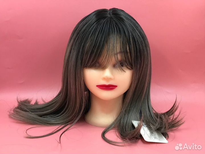 36126 длинный светлокаштановый парик