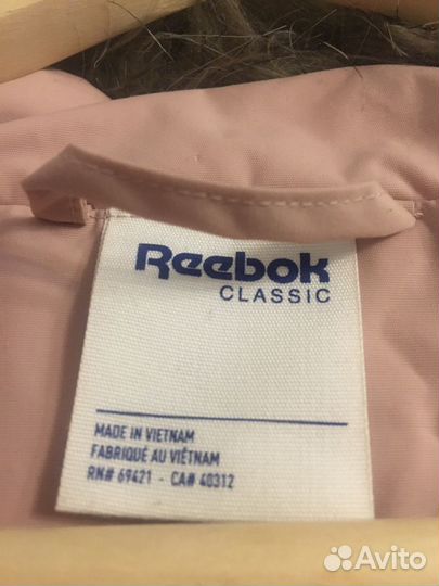 Куртка зимняя Reebok