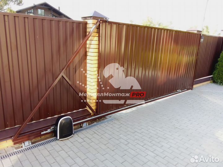 Откатные ворота от производителя. С гарантией