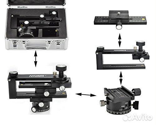 Fotomate 360 degree Panoramic Tripod Head Gimbal