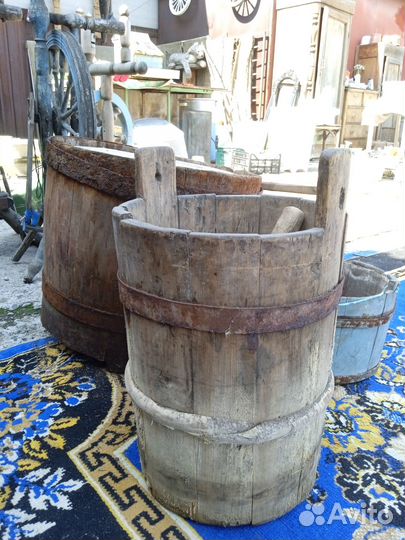 Старинная деревянная утварь