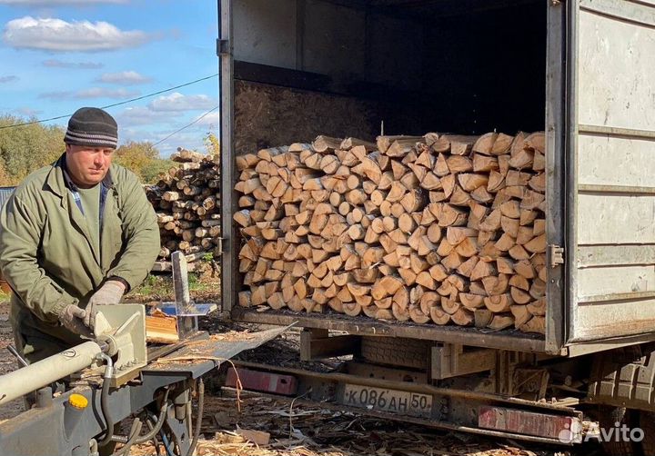 Дрова березовые колотые