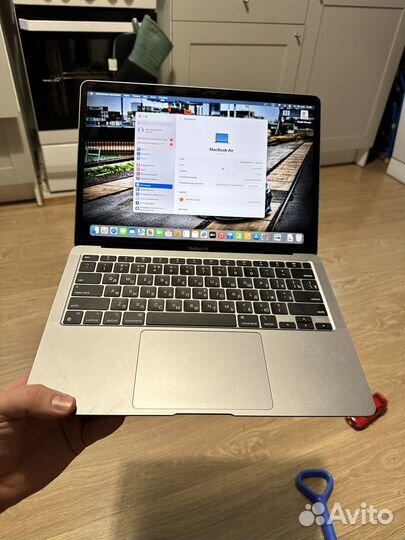 Apple macbook air 13 2020 m1 (7 циклов заряда)