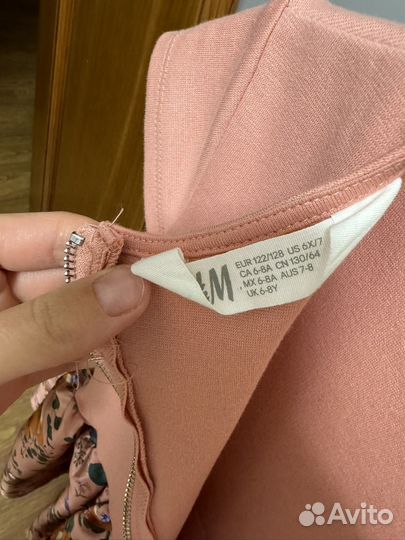 Платье HM для девочки 122 128