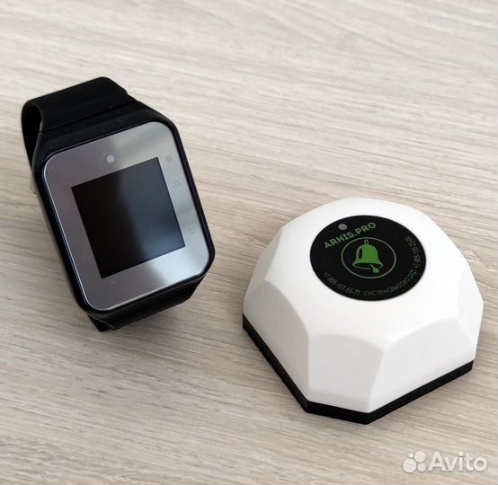 Беспроводная система/кнопка вызова официанта часы