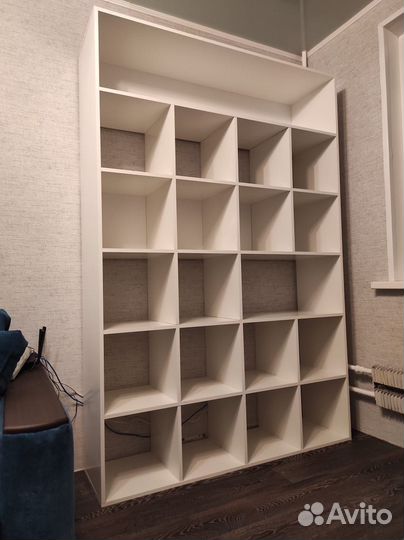 Стеллаж IKEA аналог 24(6х4) ячеек Белый Москва