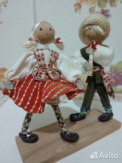 Кукла Сувенир Молдавии 70-80х годов винтаж