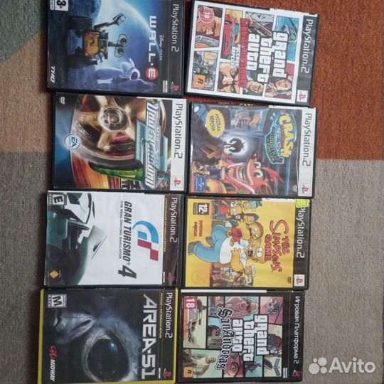 Игры на пс 2