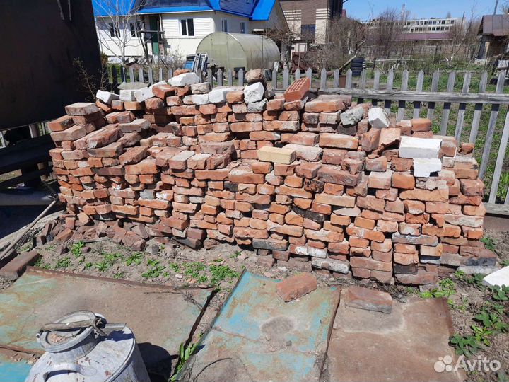 Кирпич красный бу атз