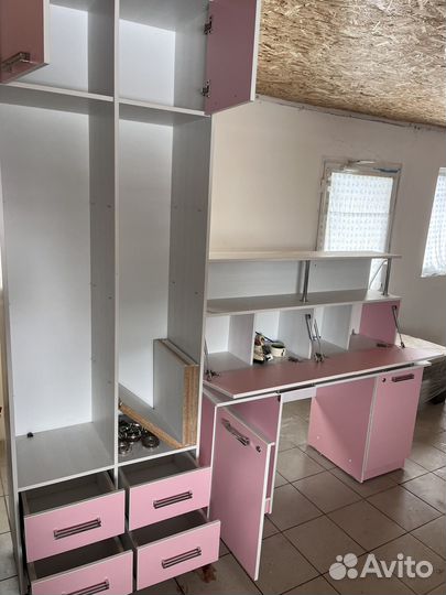 Шкафчик, полка навесная, стол