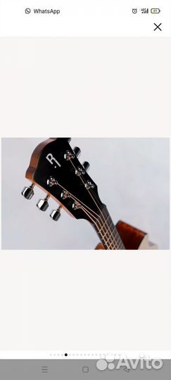 Акустическая гитара дредноут Rockdale