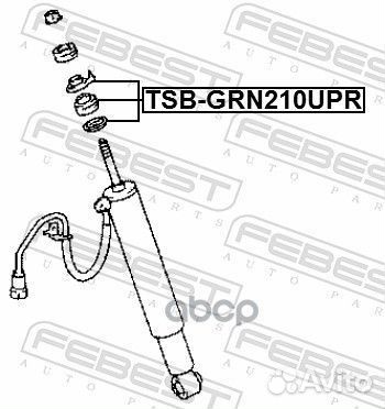 Втулка заднего амортизатора tsbgrn210UPR Febest