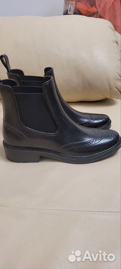Ботинки челси резиновые