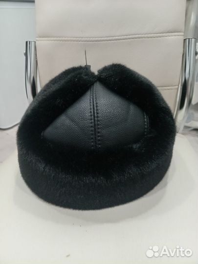 Меховая мужская шапка