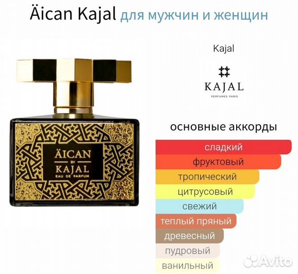 Kajal Äican Распив 5 мл 10 мл