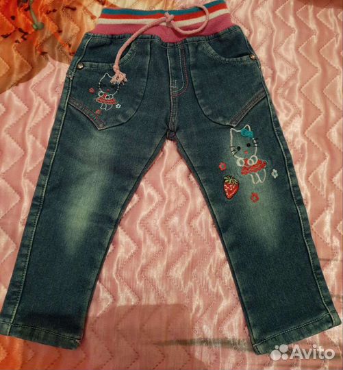 Джинсы для девочки