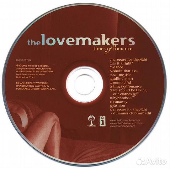 Lovemakers - Times Of Romance (1 CD)