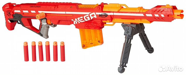 Бластер Nerf Mega Centurion нерф центурион