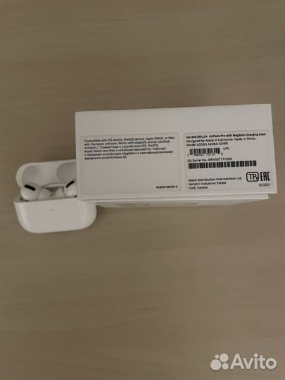 Наушники apple airpods pro без кейса