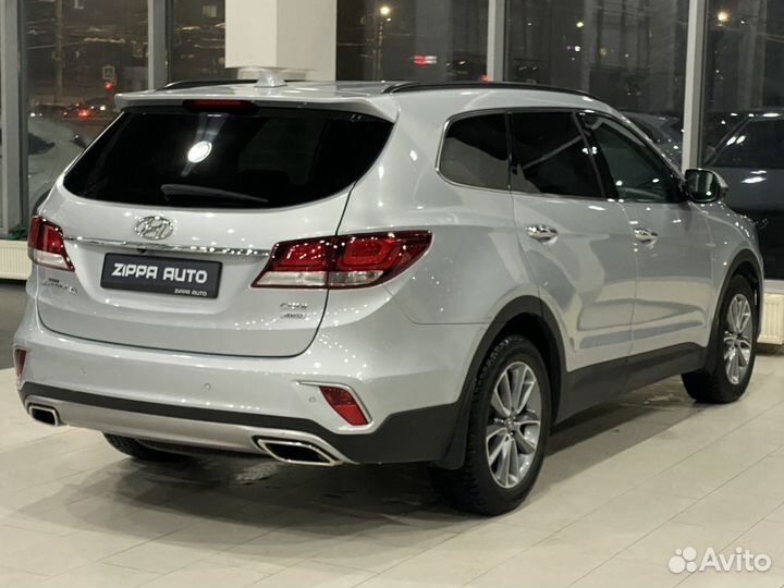 Hyundai Santa Fe 2.2 AT, 2017, 96 560 км