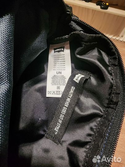 Сумка levis оригинал (черная и сяняя)