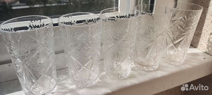 Хрустальный набор для вина,бокалы