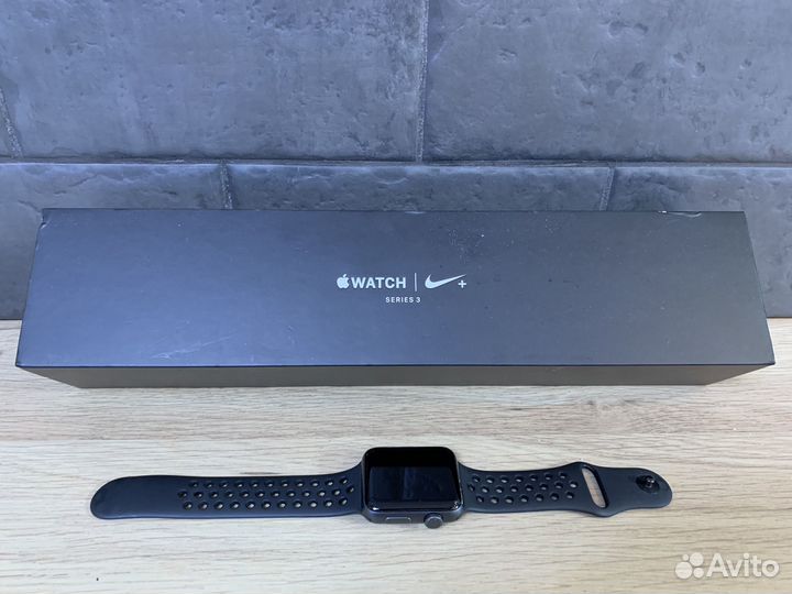 Часы apple watch 3 + Nike 42mm
