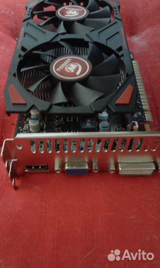 Видеокарта GTX 750 TI 2GB gddr5 рабочая