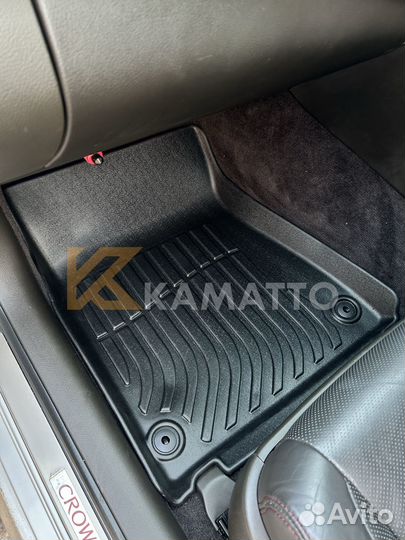 Коврики в салон Kamatto 3D Toyota Crown 200