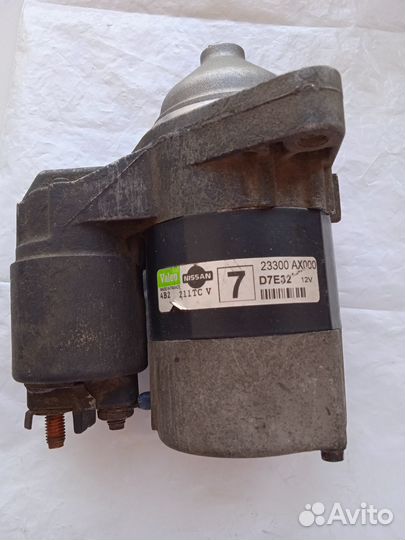 Стартер Ниссан march