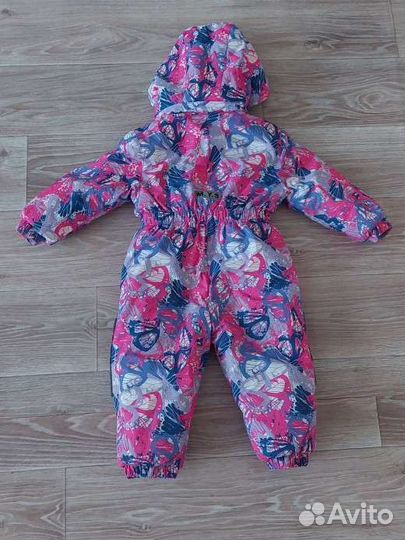 Зимний комбинезон для девочки 92