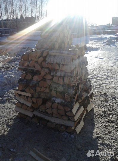 Дрова колотые