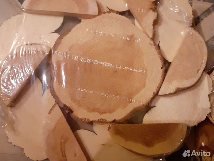 Подставки под горячее. Из можжевельника