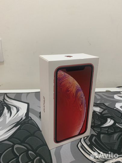 Коробка iPhone XR RED