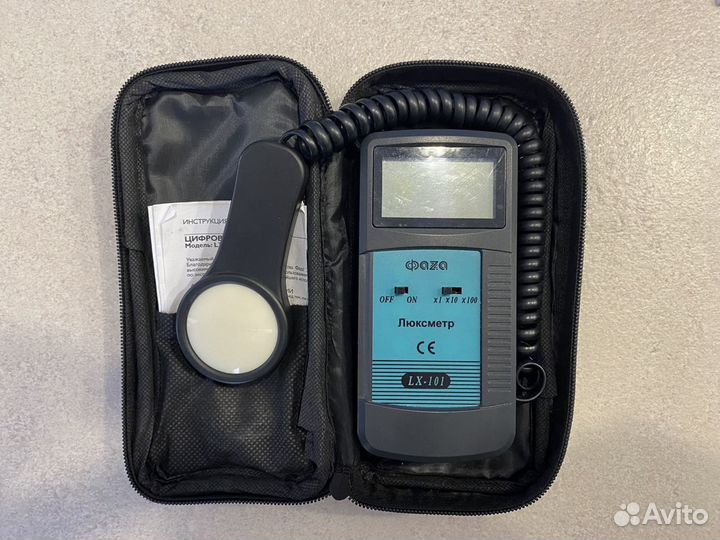 Люксметр Фаза lx-101