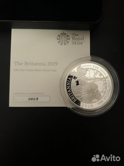 Монета Британия 2019