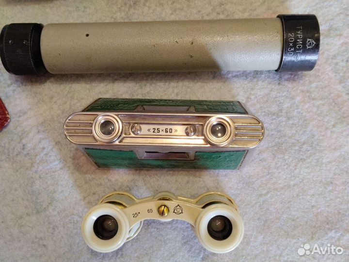 Театральный бинокль СССР Зрительная труба