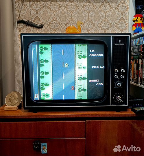 Картридж dendy road fighter steepler