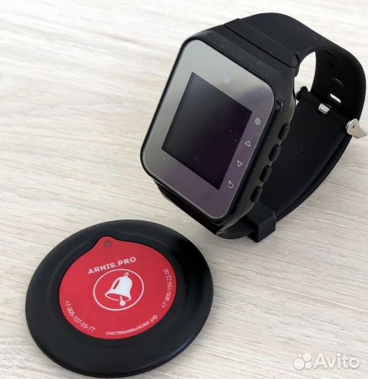 Кнопки вызова официанта беспроводной системы