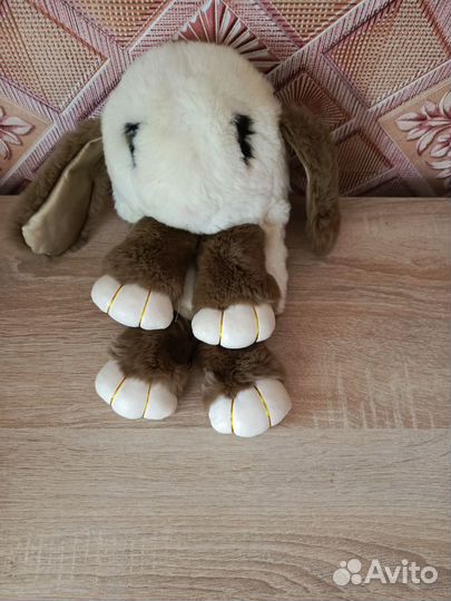 Меховой рюкзак - сумка