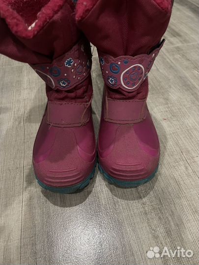 Сапоги для девочки размер 27