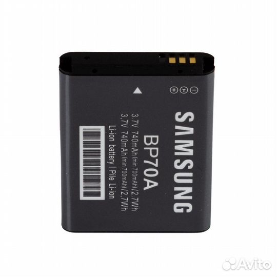 Аккумулятор Samsung BP70A для Samsung ES65, MV800