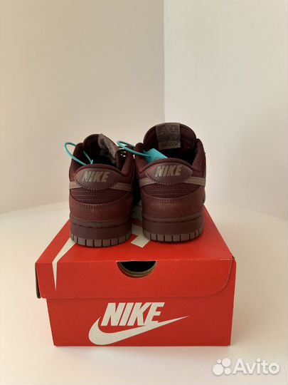 Оригинальныве Nike dunk low Premium Burgundy Crush