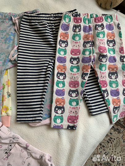 Вещи пакетом для девочки 80 86