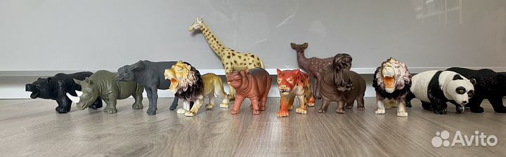 Игрушки фигурки животных