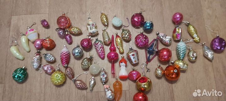 Елочные игрушки СССР