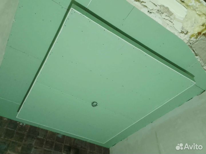 Монтаж гипсокартона